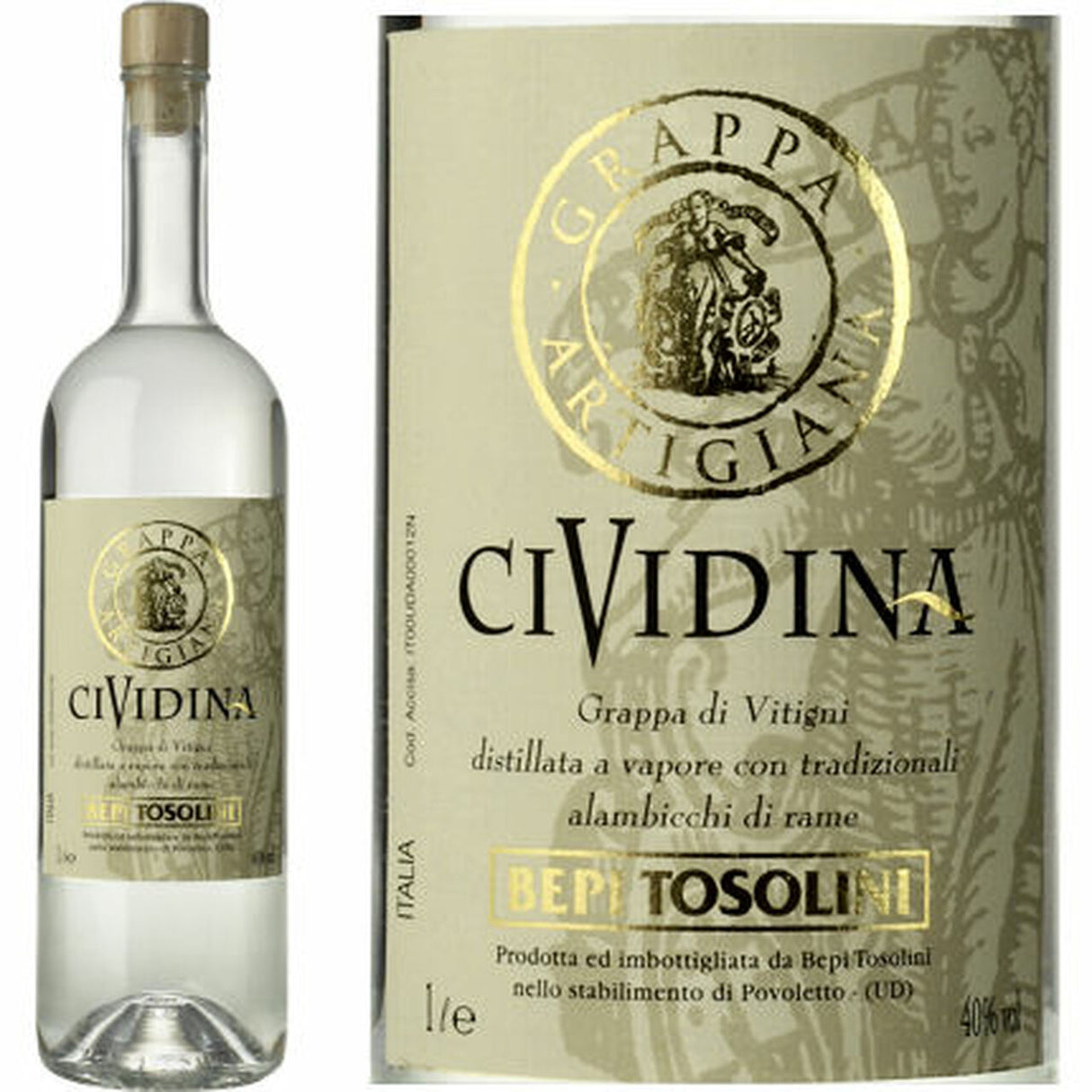 Bepi Tosolini Artigiana Cividina Grappa | 1L at CaskCartel.com