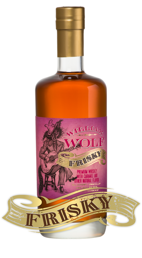 William Wolf Frisky Whiskey - CaskCartel.com