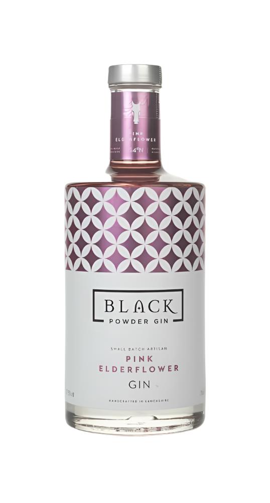 Black Powder Pink Elderflower Gin | 700ML at CaskCartel.com