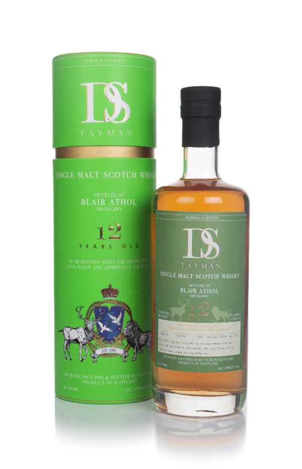 Blair Athol 12 Year Old 2008 Bordeaux Edition - DS Tayman Whisky | 700ML at CaskCartel.com