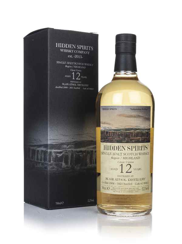 Blair Athol 12 Year Old 2008 (cask BA821) - Hidden Spirits Whisky | 700ML at CaskCartel.com