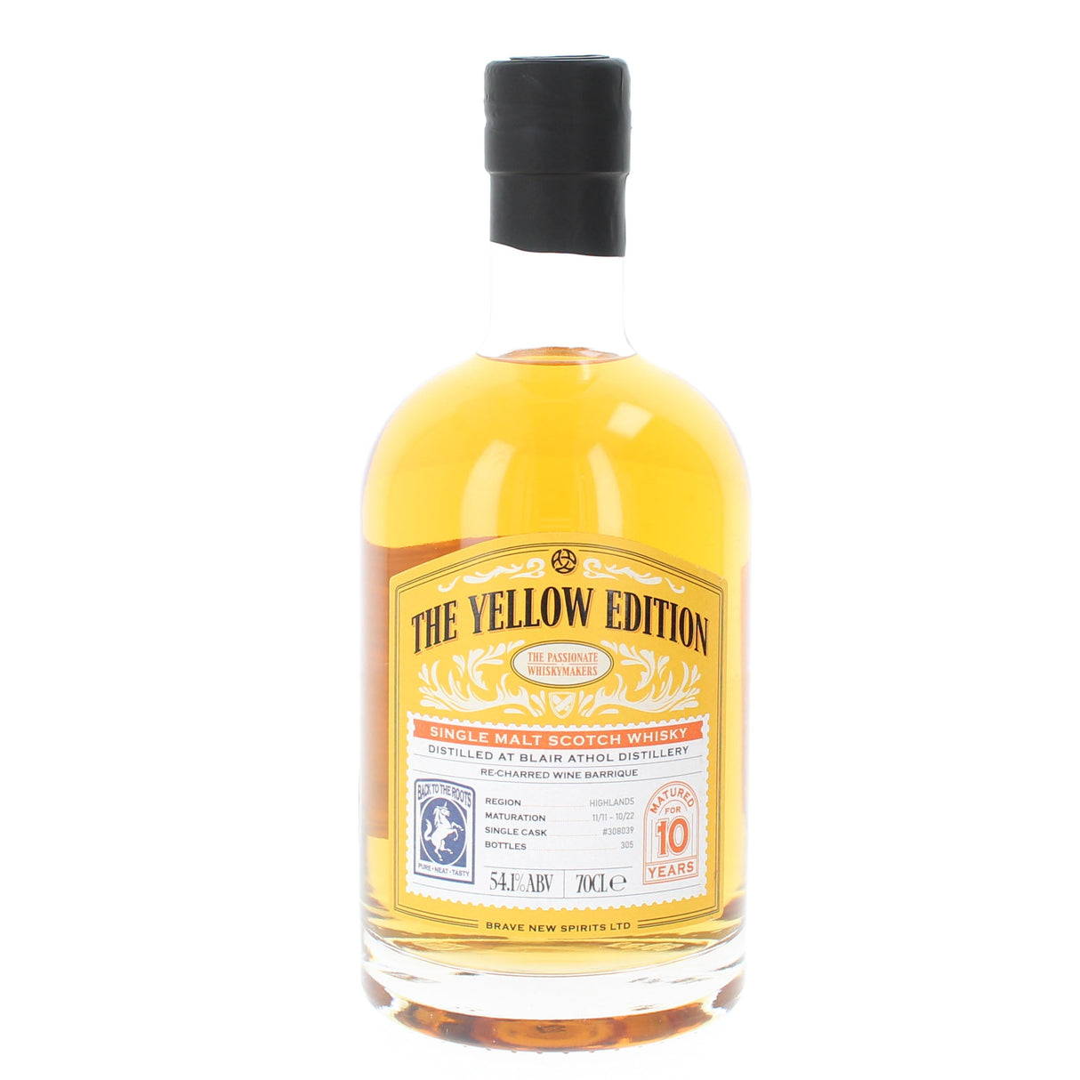 Blair Athol The Yellow Edition Single Cask #308039 2011 10 Year Old Whisky | 700ML at CaskCartel.com