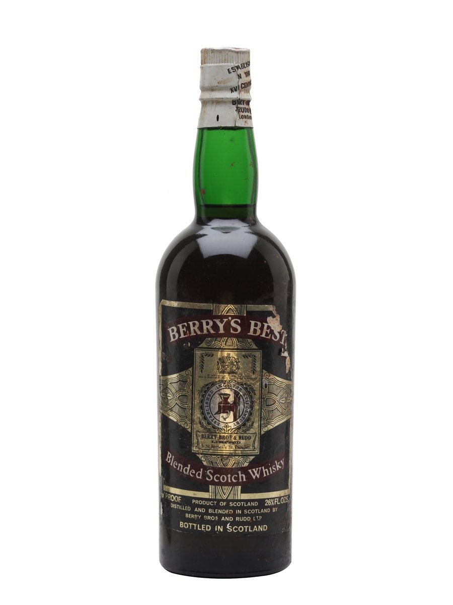 Berry's Best Blended Scotch Bot.1960s Blended Scotch Whisky | 700ML at CaskCartel.com