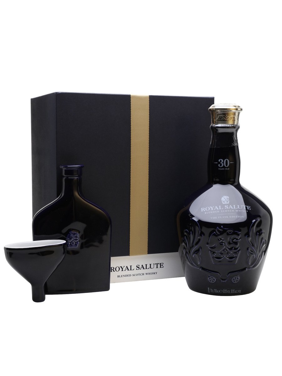 Royal Salute 30 Year Old + Hip Flask Blended Scotch Whisky | 700ML at CaskCartel.com