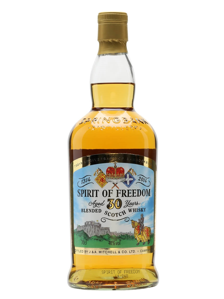 Spirit of Freedom 30 Year Old (Springbank) Blended Scotch Whisky | 700ML at CaskCartel.com
