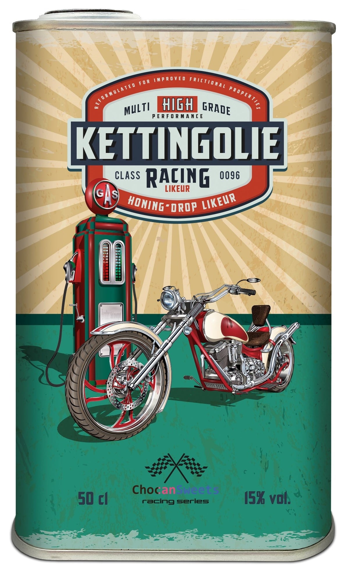 Blik Kettingolie Chopper Honing Drop Liqueur | 500ML at CaskCartel.com