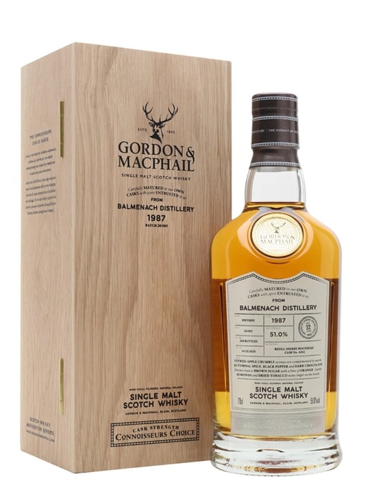 Balmenach 32 Year Old (D.1987, B. 2020) Connoisseurs Choice Scotch | 700ML at CaskCartel.com