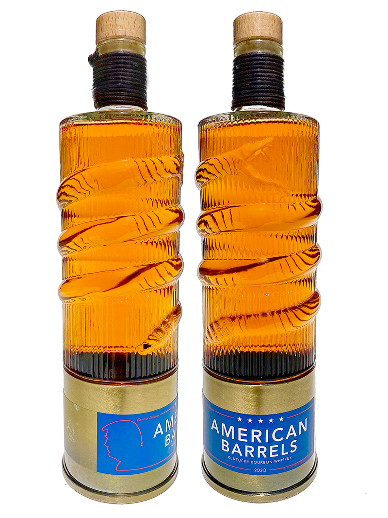 American Barrels | Presidential BLUE Label | 2020 Limited Edition | 2 Bottle Collectors Set Bourbon Whiskey at CaskCartel.com
