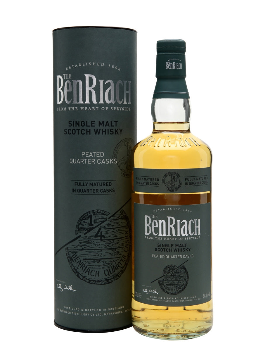 Benriach Peated Quarter Casks Speyside Single Malt Scotch Whisky | 700ML at CaskCartel.com