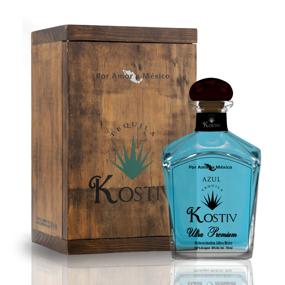 Kostiv Azul Tequila at CaskCartel.com