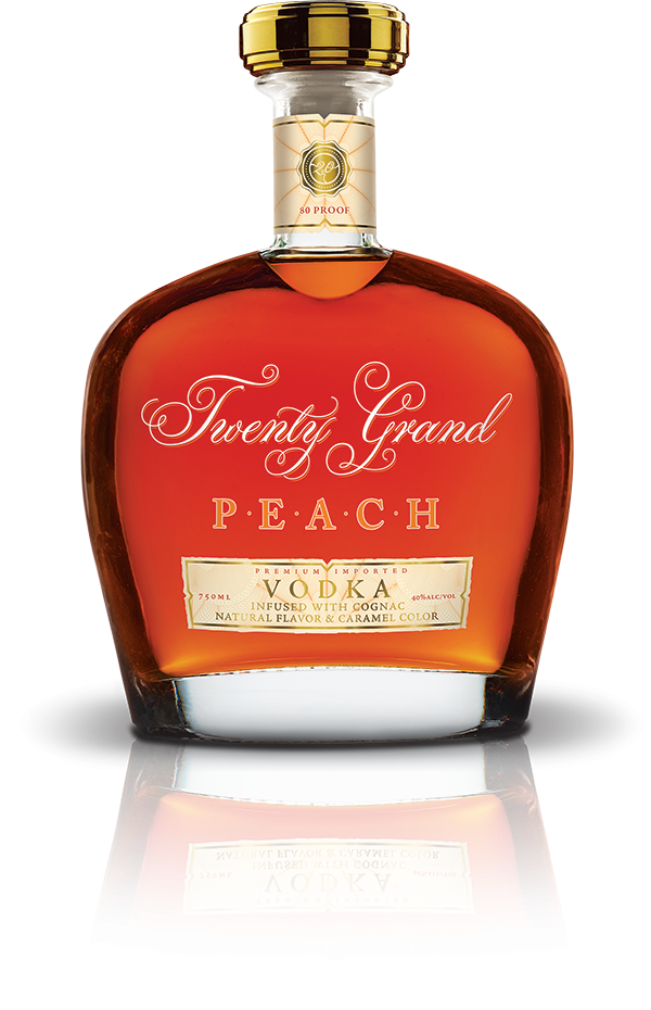 Twenty Grand Peach Vodka Infused With Cognac - CaskCartel.com
