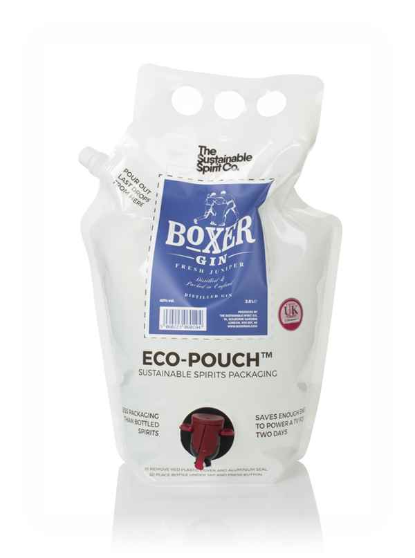 Boxer Eco-Pouch (The Sustainable Co.) Gin | 2.8L at CaskCartel.com