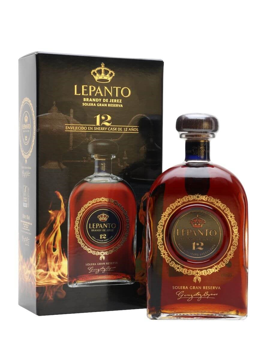Lepanto 12 Year Old de Jerez Solera Gran Reserva Brandy | 700ML at CaskCartel.com