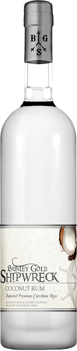 Brinley Gold Shipwreck Coconut Rum - CaskCartel.com