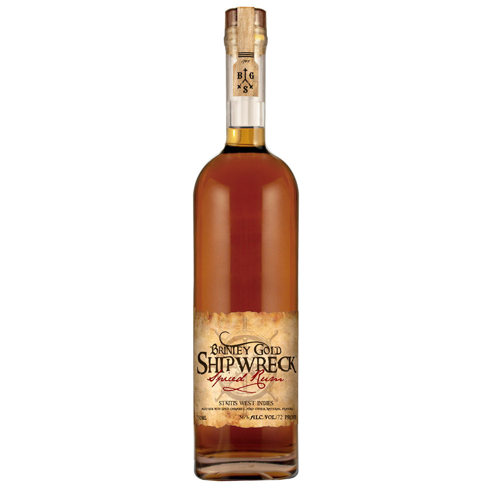Brinley Gold Shipwreck Spiced Rum - CaskCartel.com