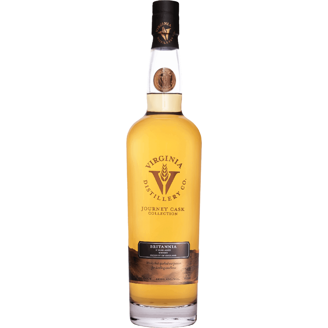 Virginia Distillery Co. Journey Cask Collection Britannia 8 Year Old Whiskey at CaskCartel.com