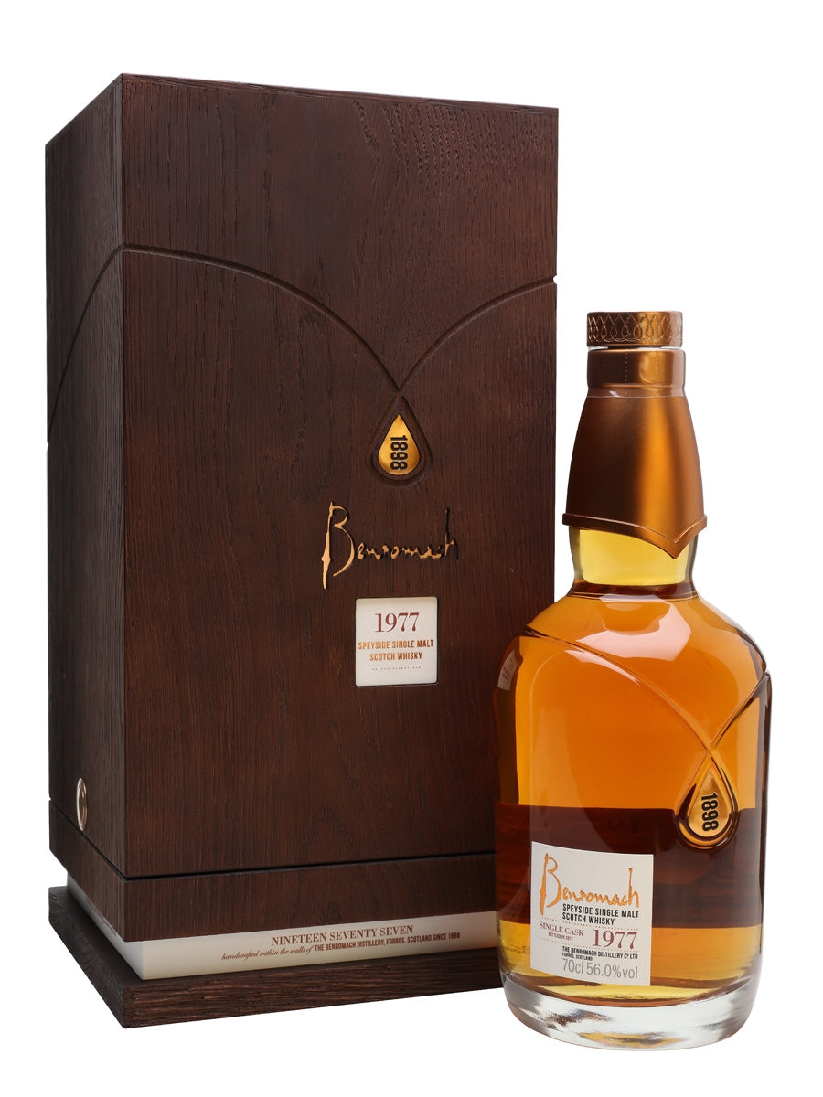 Benromach 1977 Single Cask Bottled 2017 Speyside Single Malt Scotch Whisky - CaskCartel.com