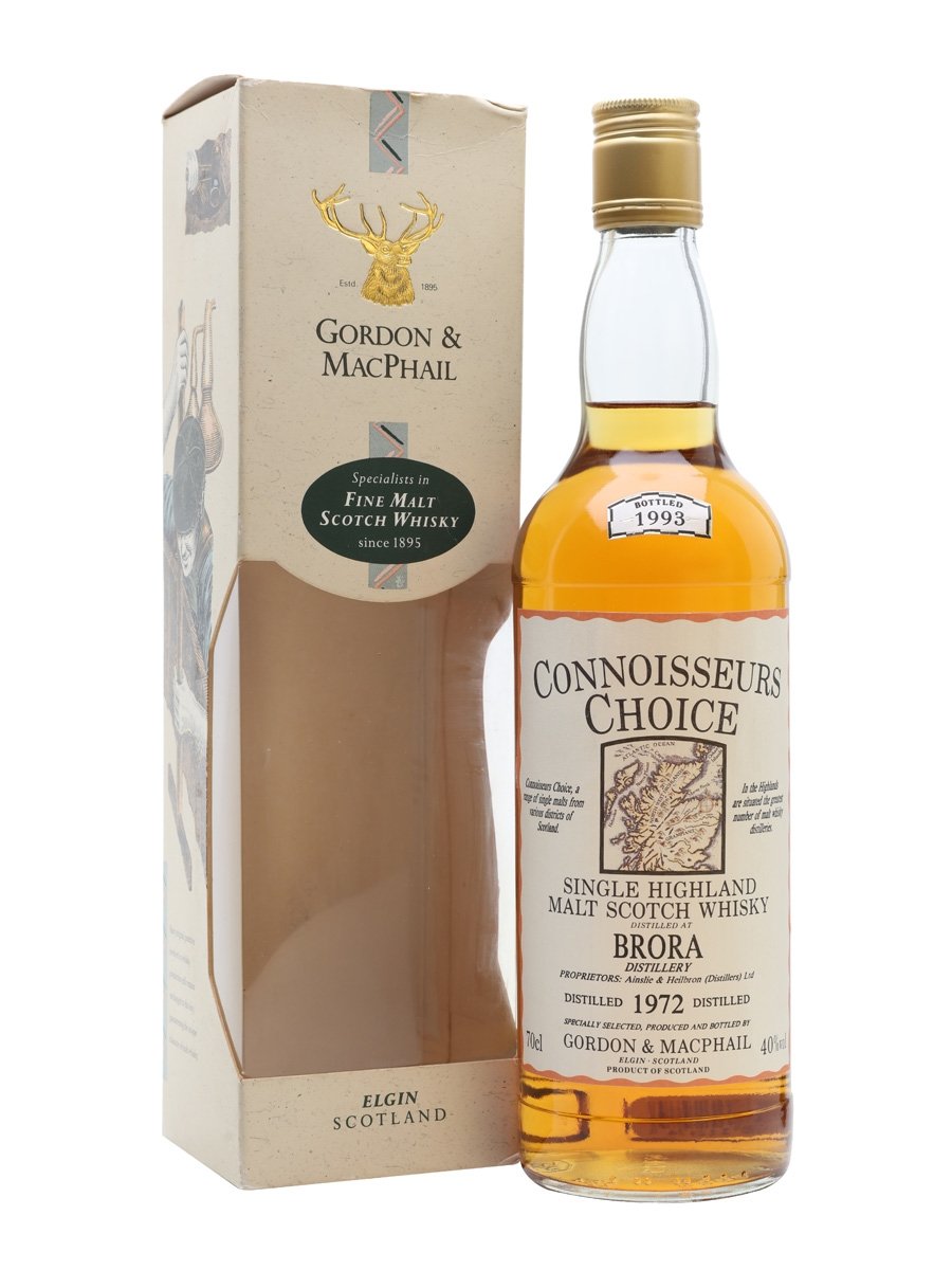 Brora 1972 Bot.1993 Connoisseurs Choice Highland Single Malt Scotch Whisky | 700ML at CaskCartel.com