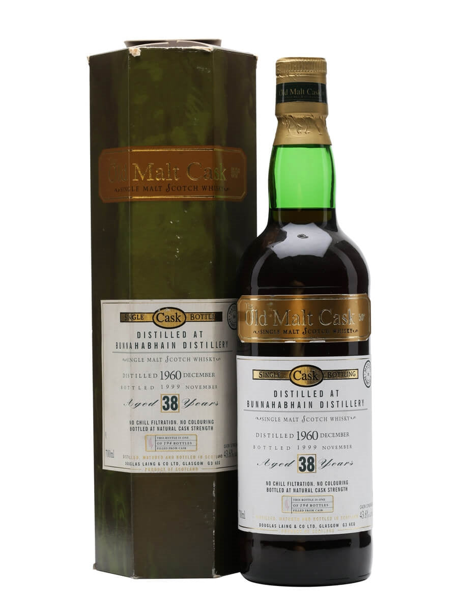 Bunnahabhain 38 Year Old (D.1960, B.1999) Old Malt Cask Scotch Whisky | 700ML at CaskCartel.com