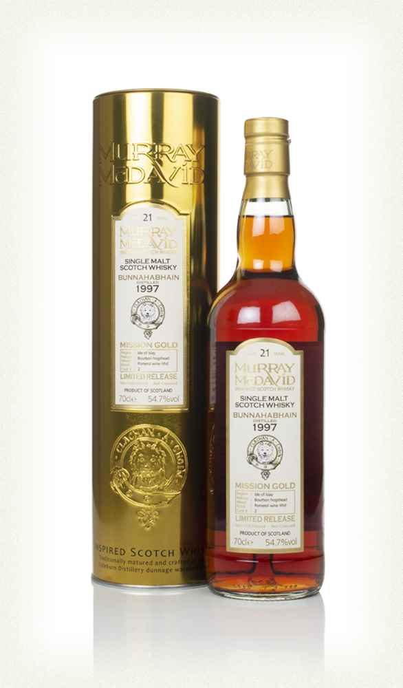 Bunnahabhain 21 Year Old 1997 (cask 2) - Mission Gold (Murray McDavid) Whisky | 700ML at CaskCartel.com