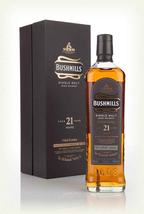 Bushmills 21 Year Old Whiskey | 700ML at CaskCartel.com