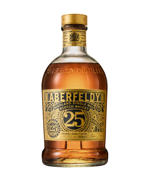 Aberfeldy 25 Year Old 125th Anniversary Limited Edition Sherry Cask Finish Single Malt Scotch Whisky | 700ML at CaskCartel.com