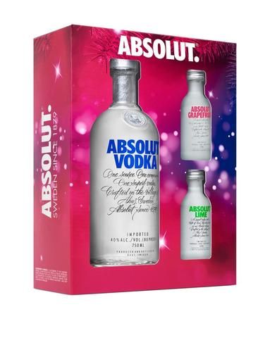 Absolut Holiday Gift Set Vodka - CaskCartel.com
