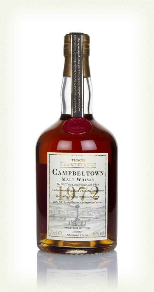 Campbeltown 1972 - Tesco Traditional - 1990s Whisky | 700ML at CaskCartel.com