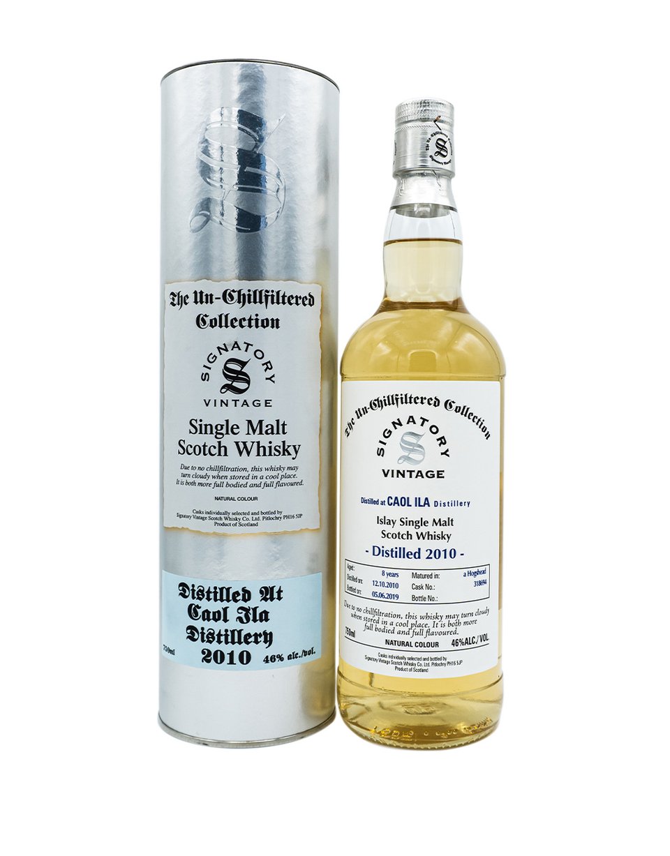Signatory Single Cask Caol Ila 8 Year Old (Cask #318694) Single Malt Scotch Whisky at CaskCartel.com
