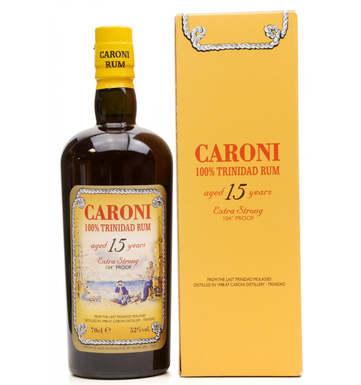 Caroni 15 Year Old Trinidad Extra Strong Rum | 700ML at CaskCartel.com