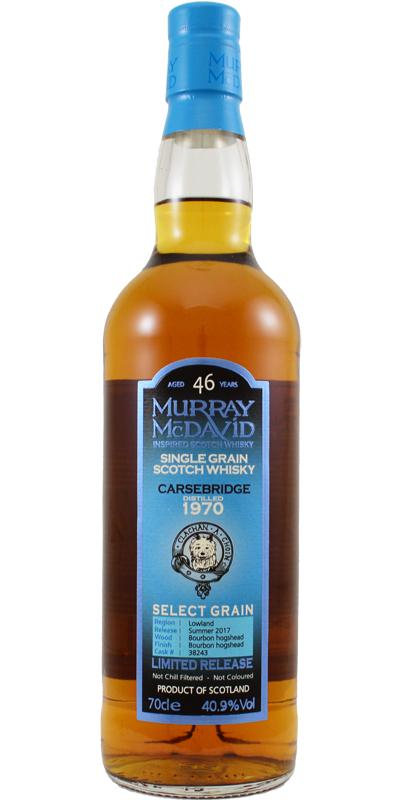 Carsebridge 1970 MM 46 Years Old Single Grain Whisky at CaskCartel.com
