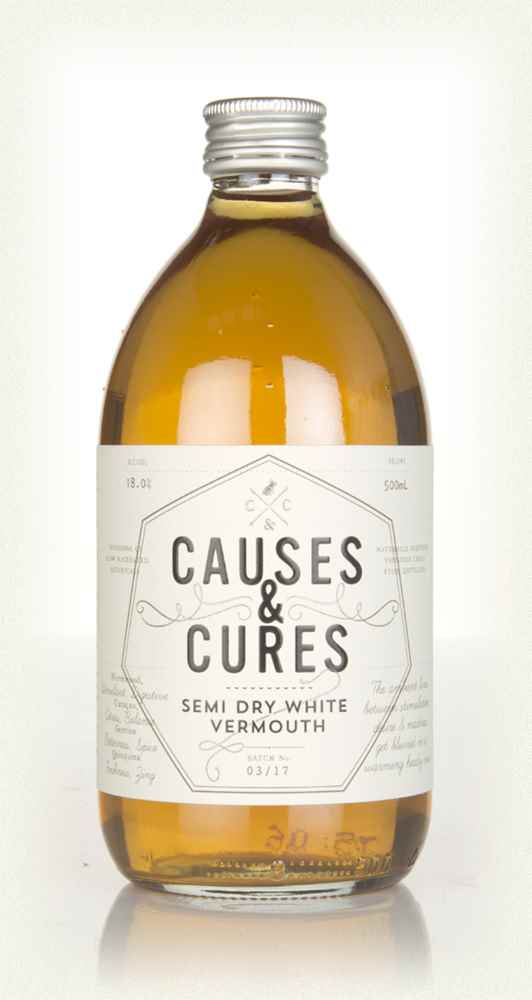 Causes & Cures Semi Dry White Vermouth | 500ML at CaskCartel.com