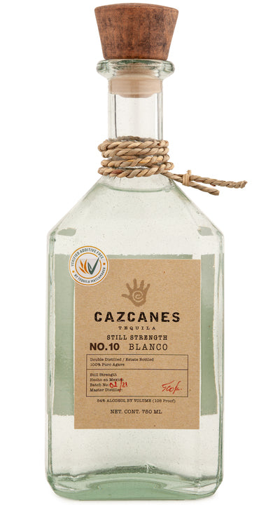 Cazcanes Still Strength Blanco No.10 (Batch no. 01/21) Tequila