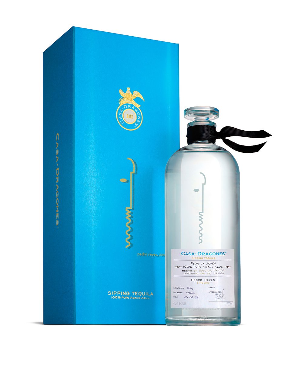 Casa Dragones Pedro Reyes Epicuro Special Art Edition Joven Tequila