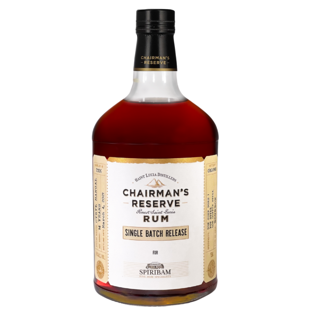 Chairman's Reserve 2006 14-Year Single Batch Release Rum | Fred Minnick Select Edition 2022 at CaskCartel.com 1