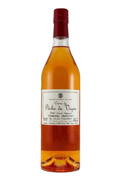Jules Theuriet Creme de Peche de Vigne Liqueur | 700ML at CaskCartel.com
