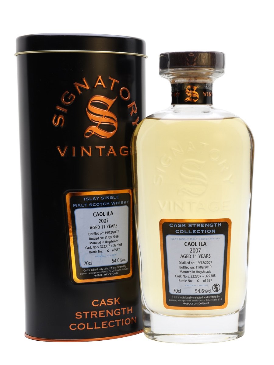 Caol Ila 2007 11 Year Old Signatory Islay Single Malt Scotch Whisky | 700ML at CaskCartel.com