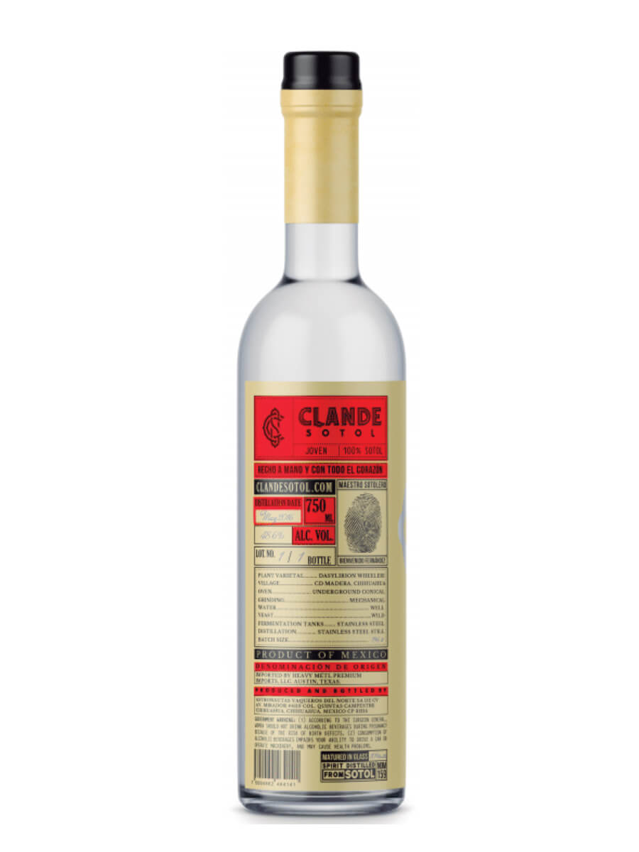 Clande Sotol by Eduardo Arrieta Red Label Mezcal at CaskCartel.com