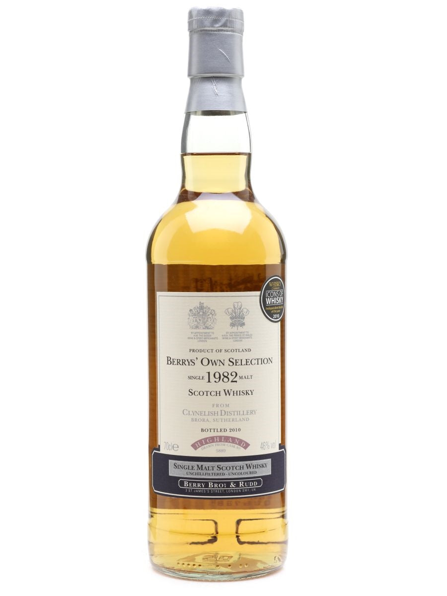 Clynelish 1982 Bot.2010 Berry Bros Highland Single Malt Scotch Whisky | 700ML at CaskCartel.com