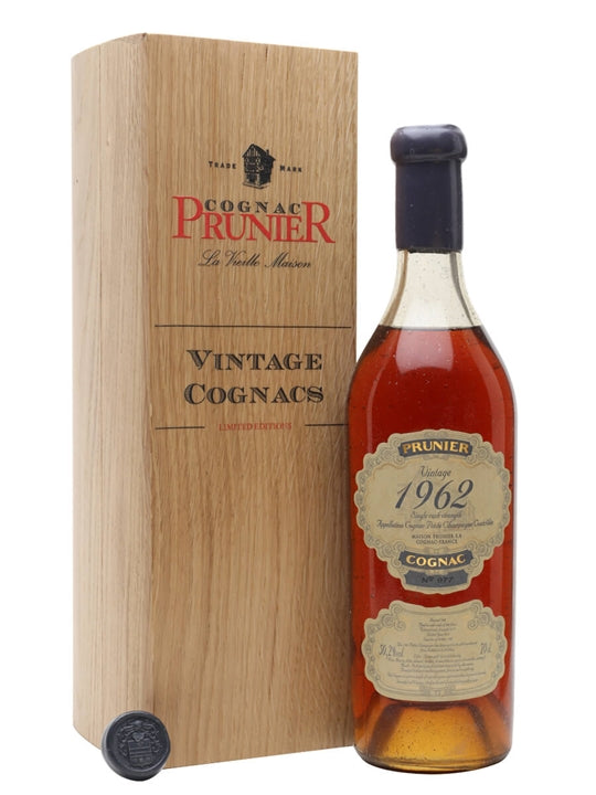 Prunier Cognac Petite Champagne 1962/2011 Vintage Cognac | 700ML at CaskCartel.com