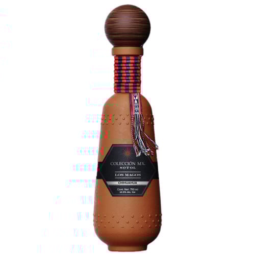 Colección Mx Los Magos Chihuahuan Special Edition Blanco (Orange Bottle) Sotol at CaskCartel.com