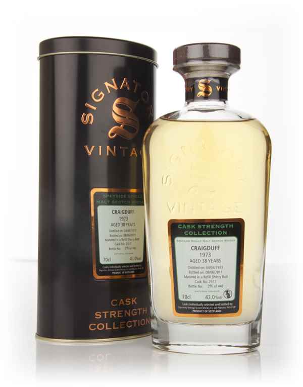 Craigduff 38 Year Old 1973 - Cask Strength Collection (Signatory) Scotch Whisky | 700ML at CaskCartel.com