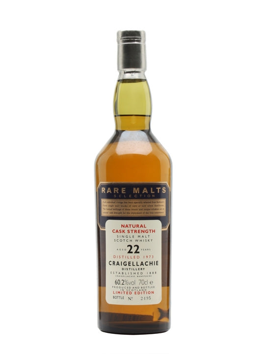 Craigellachie 22 Year Old (D.1973, B. 1996) Rare Malts Scotch Whisky | 700ML at CaskCartel.com