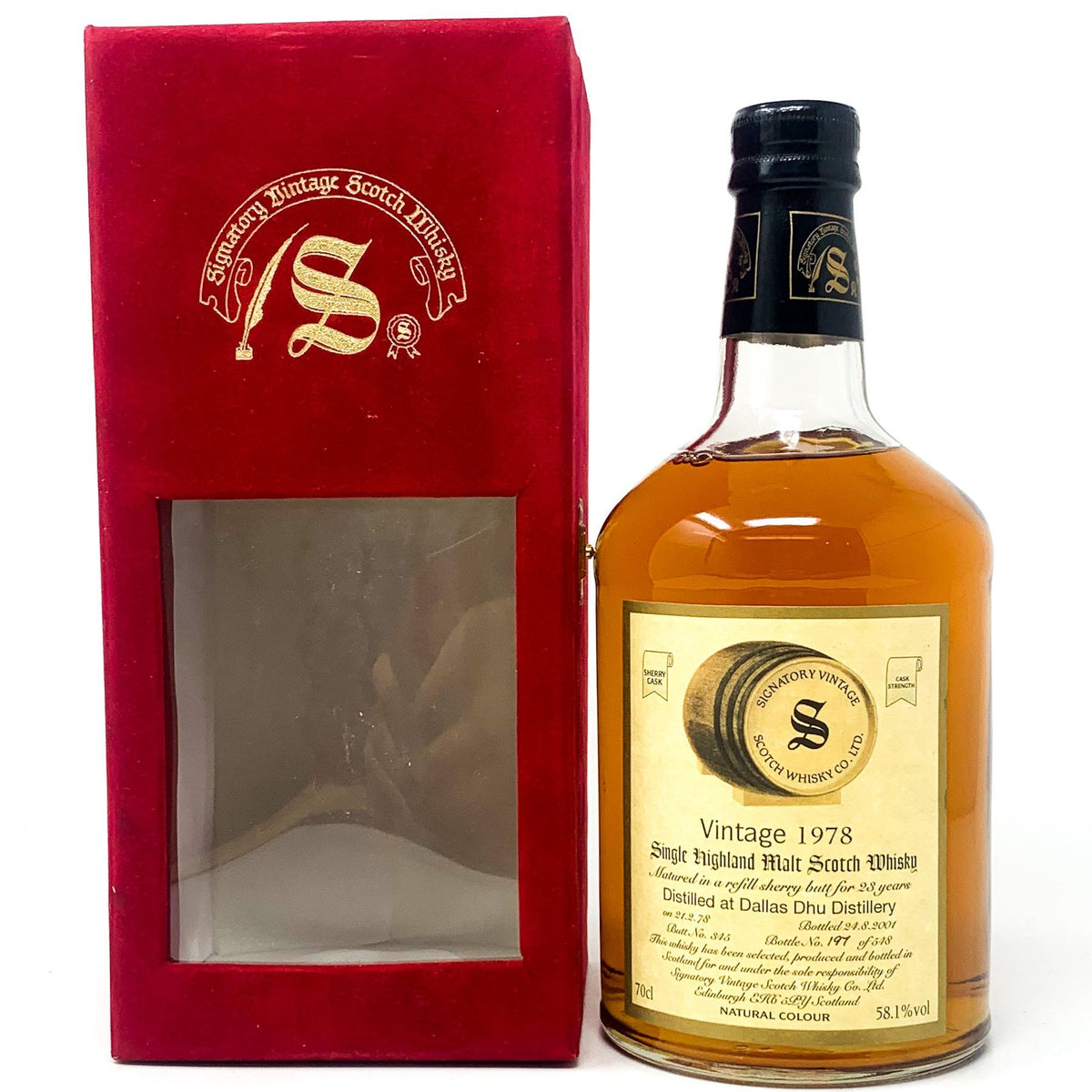 Dallas Dhu 23 Year Old (D.1978, B.2001) Signatory Vintage Scotch Whisky | 700ML at CaskCartel.com