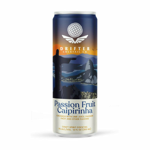 Drifter Craft Passion Fruit Caipirinha Cocktail | 4*355ML at CaskCartel.com