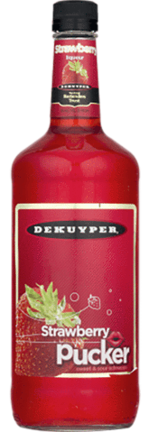 DeKuyper Strawberry Pucker Schnapps Liqueur | 1L at CaskCartel.com