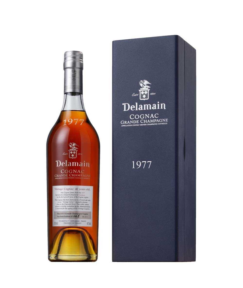 Delamain 1977 Vintage Grande Champagne Cognac - CaskCartel.com