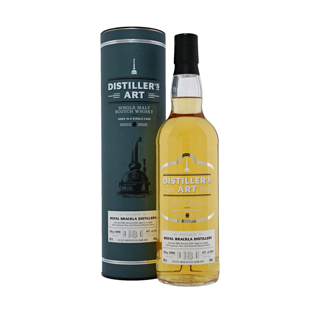 Royal Brackla 1998 Distiller's Art 18 Year Old Single Malt Scotch Whisky - CaskCartel.com