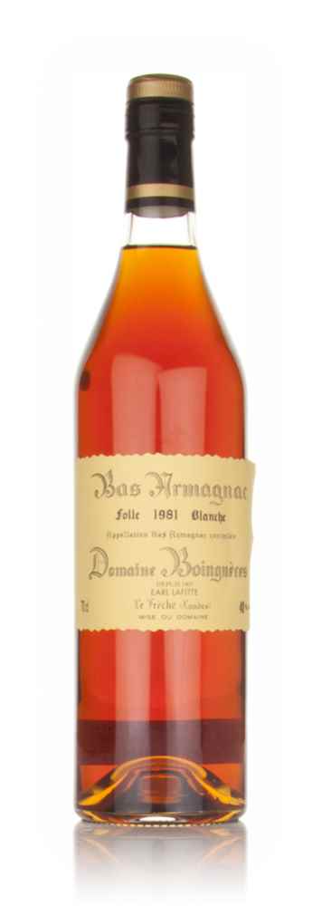 Domaine Boingnères 1981 Folle Blanche French Armagnac | 700ML at CaskCartel.com