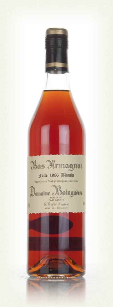 Domaine Boingnères 1986 Folle Blanche Armagnac | 700ML at CaskCartel.com